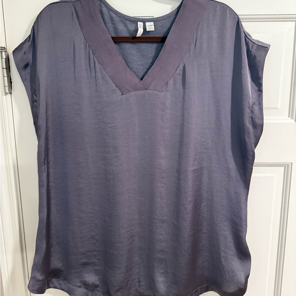 Elegant Gray Women's Top